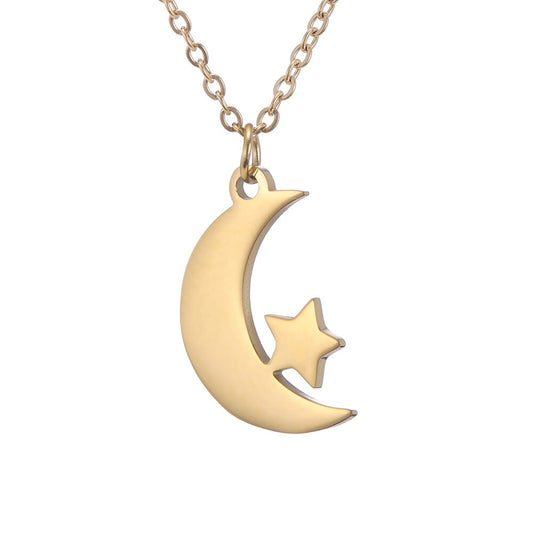 Collier Lune & Étoile